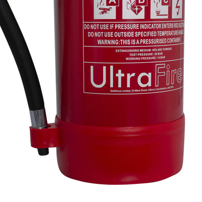 6kg Powder Fire Extinguisher - UltraFire by UltraFire (Safelincs-UFSP6)