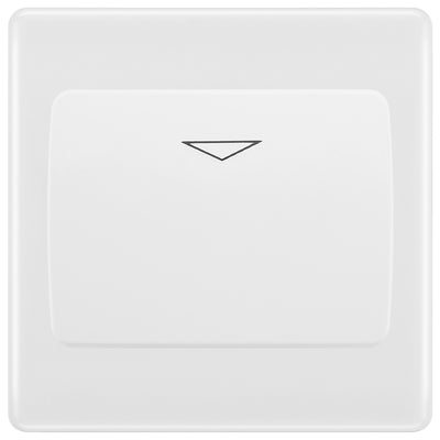 BG Nexus White Moulded Key Card Switch NWMKYCSW by British General (BG-NWMKYCSW)