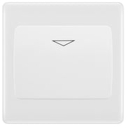 BG Nexus White Moulded Key Card Switch NWMKYCSW by British General (BG-NWMKYCSW)