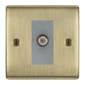 BG Nexus Metal Antique Brass Satellite Socket NAB64G