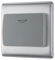 BG NBSKYCSG Nexus Metal Brushed Steel 16A Hotel Key Card Switch by British General (BG-NBSKYCSG)