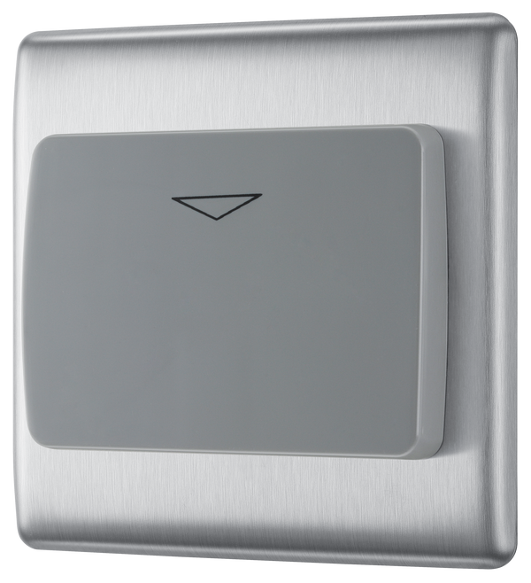 NBSKYCSG Front - This 16A hotel key card switch from British General is designed to save energy and improve safety in hotel rooms and will activate the rooms electricity supply when a key card is inserted.