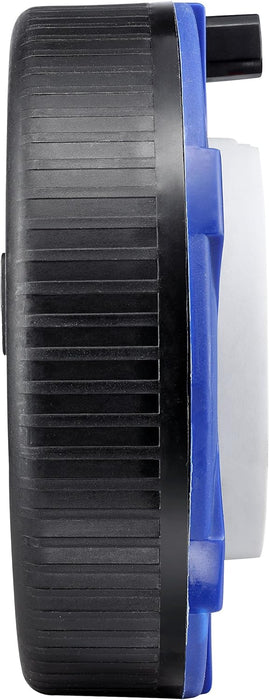 Masterplug MCT1010/4BL Four Socket Cassette Reel Extension Lead, 10 Metres, Blue