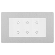 BG Evolve Brushed Steel Screwless Triple Master Touch Dimmer Switch PCDBSTDM3W by British General (BG-PCDBSTDM3W)