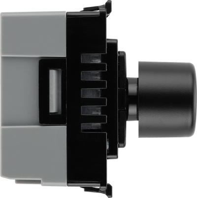 BG RFBDLT Nexus Grid Matt Black 2 Way 150W Trailing Edge Dimmer Module