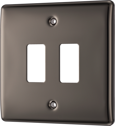 RNBN2 Front - The Grid modular range from British General allows you to build your own module configuration with a variety of combinations and finishes.