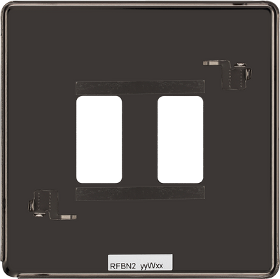 RFBN2 Back - The Grid modular range from British General allows you to build your own module configuration with a variety of combinations and finishes.
