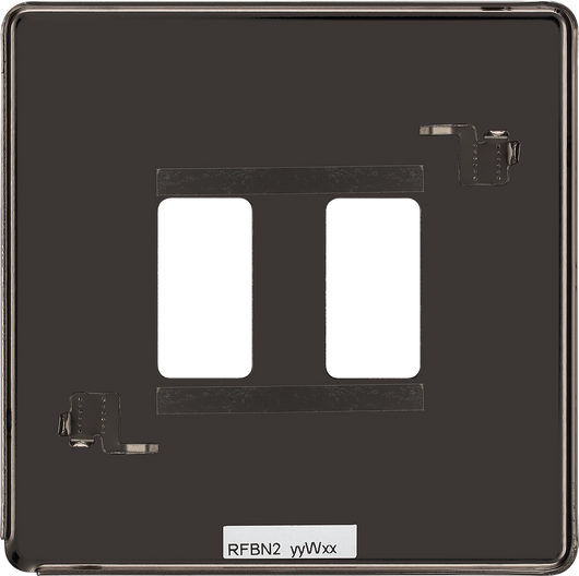 RFBN2 Back - The Grid modular range from British General allows you to build your own module configuration with a variety of combinations and finishes.