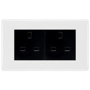 BG Nexus White Moulded 4 Gang 13A Unswitched Socket - NWM4GUSSB by British General (BG-NWM4GUSSB)