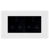 BG Nexus White Moulded 4 Gang 13A Unswitched Socket - NWM4GUSSB by British General (BG-NWM4GUSSB)