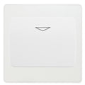 BG Evolve Pearlescent White Key Card Switch PCDCLKYCSW