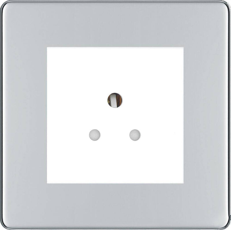 BG Nexus Screwless Polished Chrome 5A Unswitched Socket FPC29MW