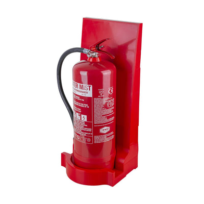 Extinguishers & Equipment: Universal Modular Fire Extinguisher Stand - Single Grey by FMC Fire Equipment (SAFELINCS-FMCMODSG)
