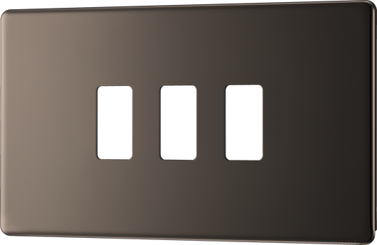 RFBN3 Front - The Grid modular range from British General allows you to build your own module configuration with a variety of combinations and finishes.