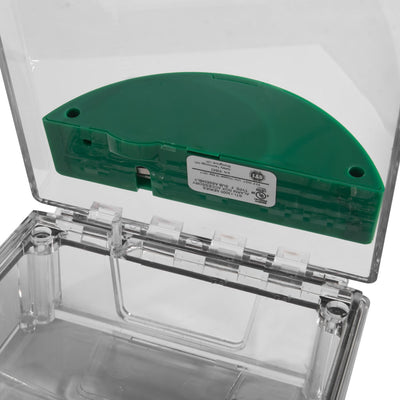 Extinguishers & Equipment: Access Control Cover - Surface Mounted Universal Stopper STI 13110EG / STI 13120EG Alarmed by STI EMEA (SAFELINCS-ST13120EG)