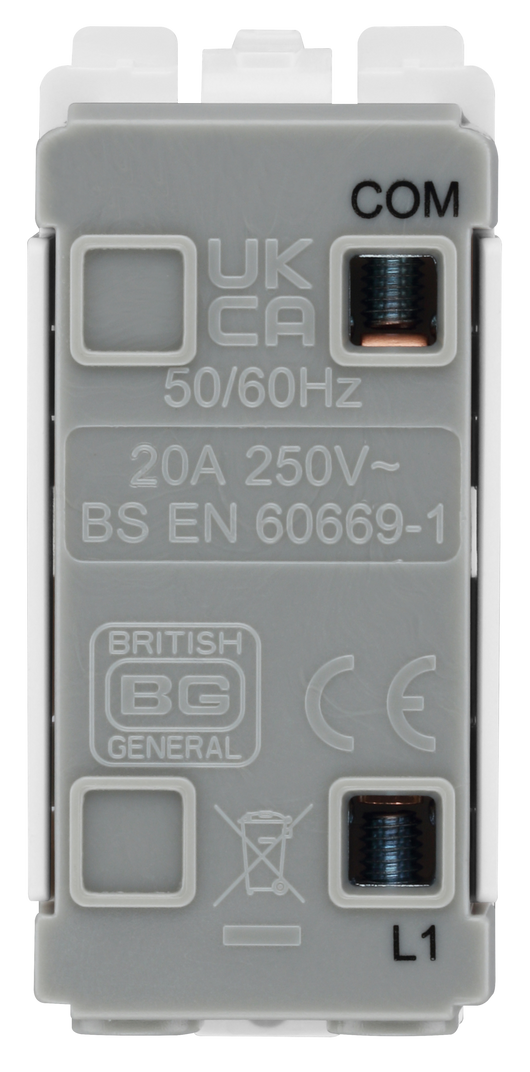 RBN14 Back - The Grid modular range from British General allows you to build your own module configuration with a variety of combinations and finishes.