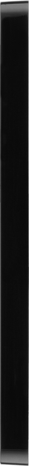 BG RPCDMB1B Evolve Grid Matt Black 1 Module Square Front Plate - Black Trim