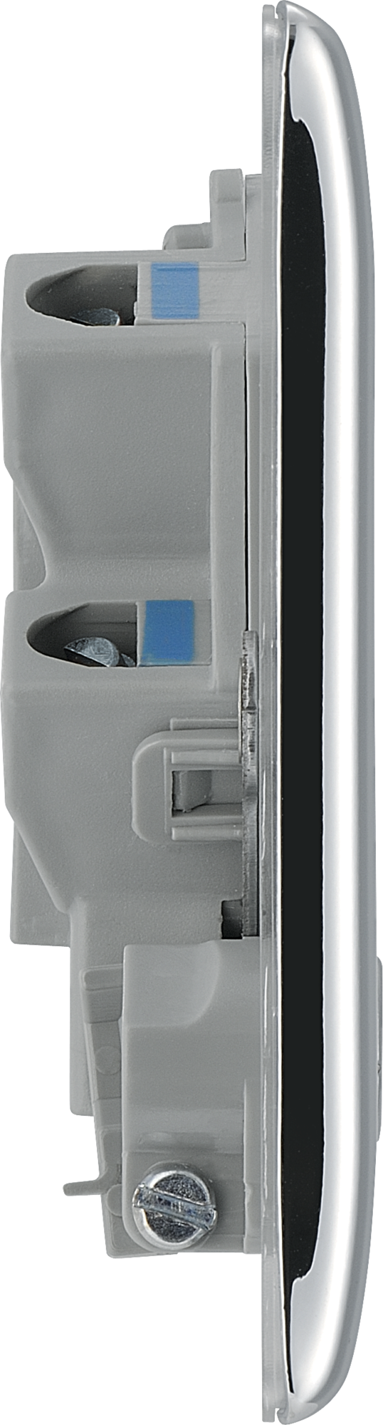 NPC55 Side - This 13A fused and  the fuse ideal for spur circuits and hardwired appliances.