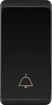 BG RRBELLPCDB Evolve Grid Black 'BELL SYMBOL' Rocker by British General (BG-RRBELLPCDB)