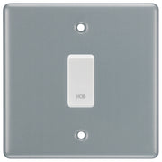 BG Metal Clad 1 Gang Custom Labelled Appliance Grid Switch Panel