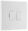 BG 850 Moulded Round Edge | White | 13A 2 Pole Switched Fused Connection Unit by British General (BG-850)