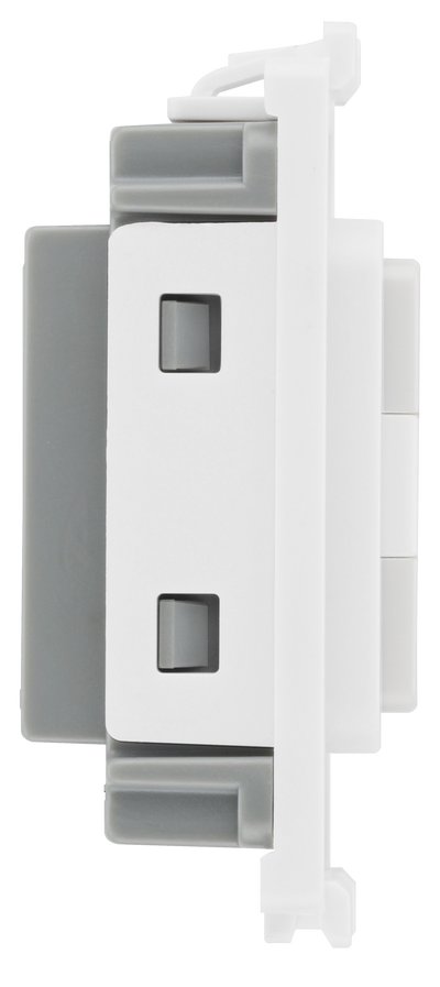 BG RFUSE Nexus Grid White 13A Fuse Holder Module