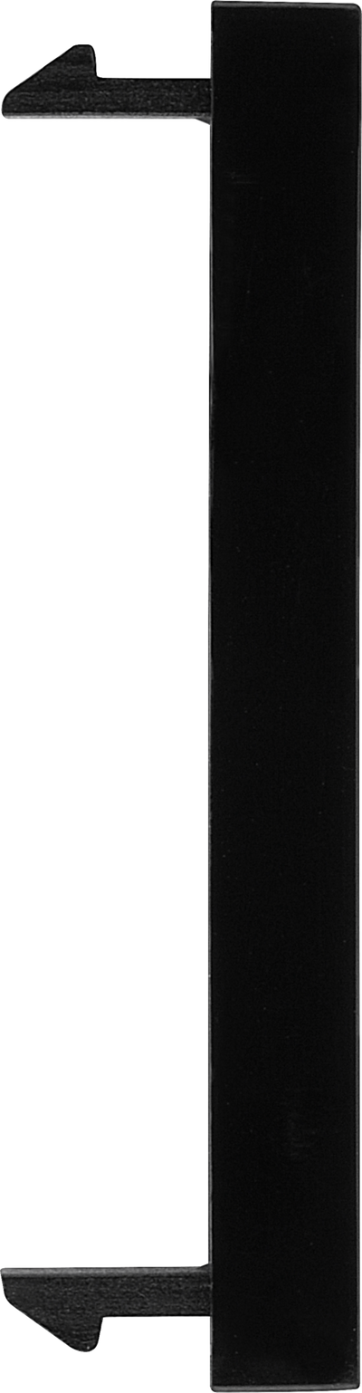 BG EMBLKB 2 Pack Black Half-Module Euro Module Blanks (2 Pack, £0.53 each)