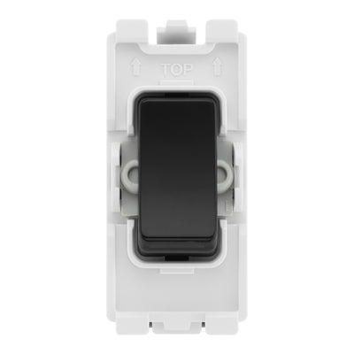BG Evolve Satin Brass 3 Gang Switch 1x Dual Mode LED Dimmer 2x Intermediate Custom Grid Switch