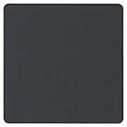 BG Evolve PCDMG94B Single Blank Plate - Matt Grey (Black) by British General (BG-PCDMG94B)