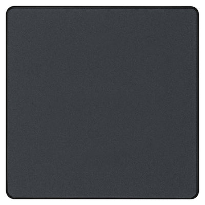 BG Evolve PCDMG94B Single Blank Plate - Matt Grey (Black) by British General (BG-PCDMG94B)