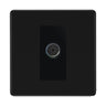 BG Screwless Matt Black Co-axial Socket FFB60B by BG Nexus (BG-FFB60B)