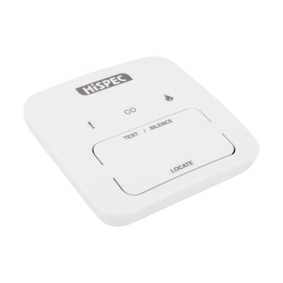 Radio-Interlinked Test / Hush Control Unit for Smoke, Heat & CO Alarms - Hispec RF10-PRO Range by HiSPEC (Safelincs-HIRFLBRC)