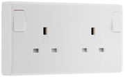 BG 822CON Moulded Round Edge | White | 13A SP Converter Switched Socket by British General (BG-822CON)
