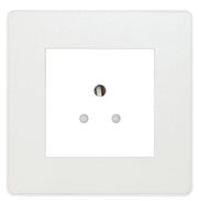 BG Evolve Pearl White 2A Unswitched Socket PCDCL2AUSSW by British General (BG-PCDCL2AUSSW)