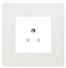 BG Evolve Pearl White 2A Unswitched Socket PCDCL2AUSSW by British General (BG-PCDCL2AUSSW)