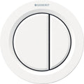 Geberit Type 01 WC Dual Flush Button Alpine White - 116.050.11.1