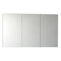 Vitra Classic Mirror Cabinet 1200mm Wide 3 Door Gloss White - 57085
