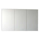 Vitra Classic Mirror Cabinet 1200mm Wide 3 Door Gloss White - 57085