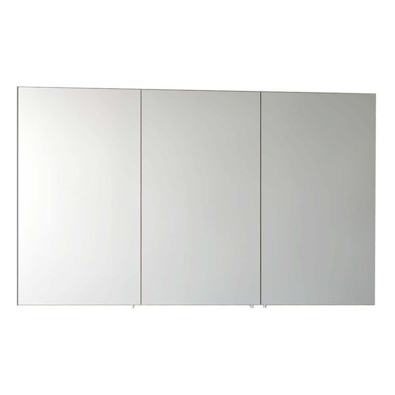 Vitra Classic Mirror Cabinet 1200mm Wide 3 Door Gloss White - 57085
