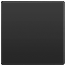 BG Evolve PCDBC94B Single Blank Plate - Black Chrome (Black) by British General (BG-PCDBC94B)