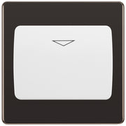 BG Screwless Black Nickel Key Card Switch FBNKYCSW by British General (BG-FBNKYCSW)