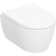 Geberit iCon Rimless Wall Hung Pan With Seat - 490mm Projection - 502.381.00.1
