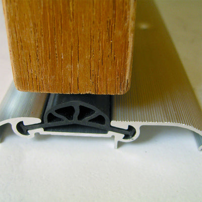 Other Door Hardware: CDX Compression Draught Excluder (914mm) Aluminium by Astroflame (ASTRO-ADRDCDXA/914)