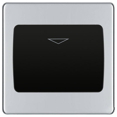 BG Nexus Screwless Polished Chrome Hotel Key Card Switch FPCKYCSB by British General (BG-FPCKYCSB)
