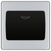 BG Nexus Screwless Polished Chrome Hotel Key Card Switch FPCKYCSB by British General (BG-FPCKYCSB)