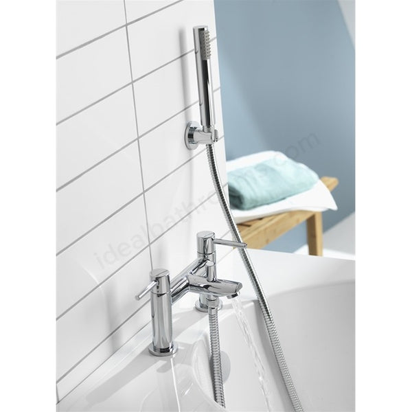 Aqualisa Uptown Bath Shower Mixer Tap - Chrome - CB.BSMT.20