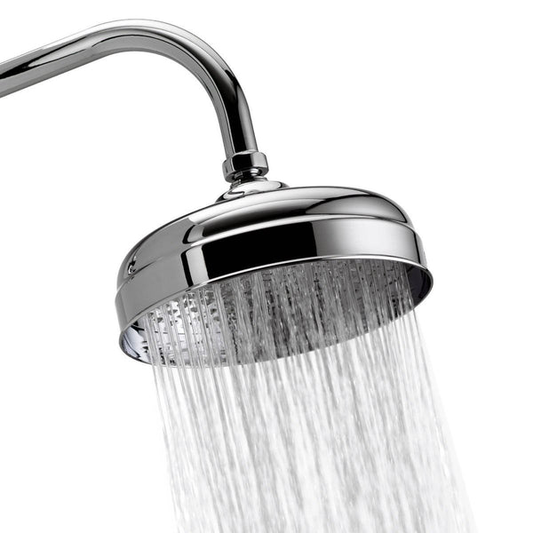 Aqualisa AQUATIQUE 5 Inch Fixed Shower Head; for Exposed Valve; Chrome - 551.01