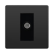 BG Evolve Black Chrome Satellite Socket PCDBC64B by British General (BG-PCDBC64B)