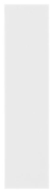 BG EMBLKW Euro Module Blank Plate (2pcs) - White by British General (BG-EMBLKW)