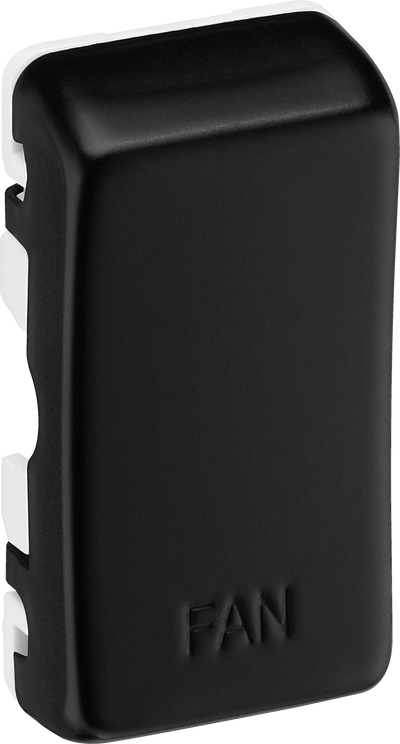 BG RRFNFB Nexus Grid Matt Black 'FAN' Grid Rocker